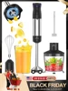 1000 Watt Handheld Electric Immersion Blender, 5 in 1 Kitchen Hand Blender for soups, smoothies, purees and baby food. 1