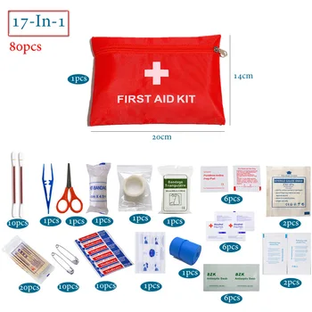 50pcs First Aid Kit 8