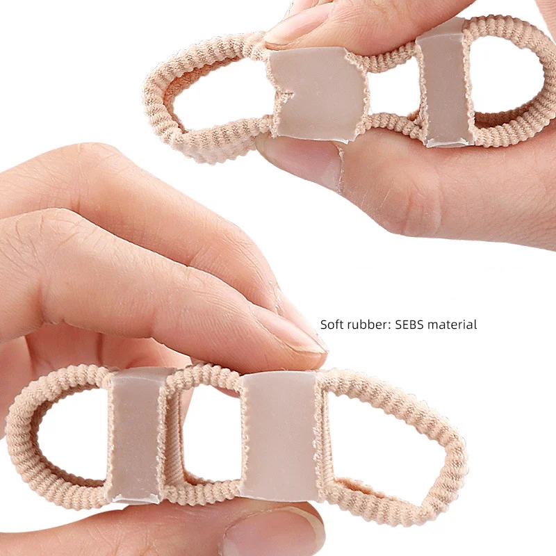Toe Separators 1Pcs Silicone Toe Separator Hallux Valgus Corrector Spacer Spreader Finger Corrector Thumb Bunion Straightener Foot Care Tool