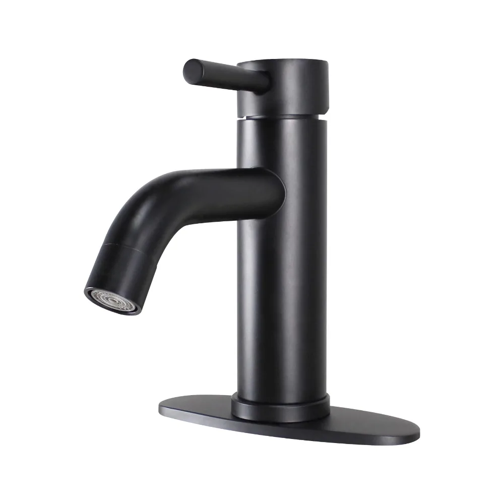 elmont-single-handle-bathroom-matte-black-push-pop-up-bathroom-faucet