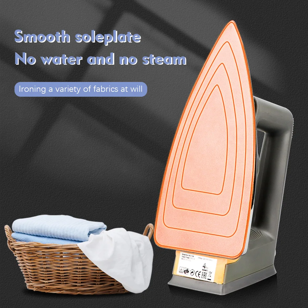 2025 Upgraded 1000W High-power Electric Iron 220V Home Travel Portable Stainless Steel Base Plate Clothing Iron 5
