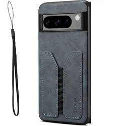 Custodia per telefono in PU leather ultra sottile con elastico e slot per schede - Protezione antiurto