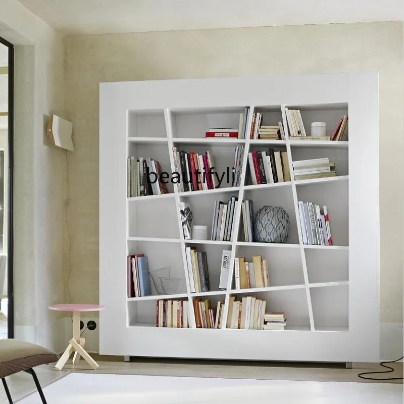 

CXH Fashion Bookcase Bookshelf Creative Floor Bookcase Simple Hallway Custom Furniture