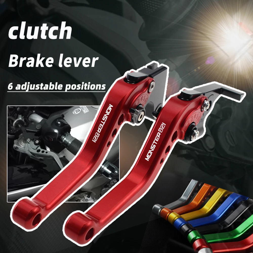 

Рычаги сцепления тормоза Короткие для DUCATI 821 MONSTER/Dark/Stripe 2014-2017 2016