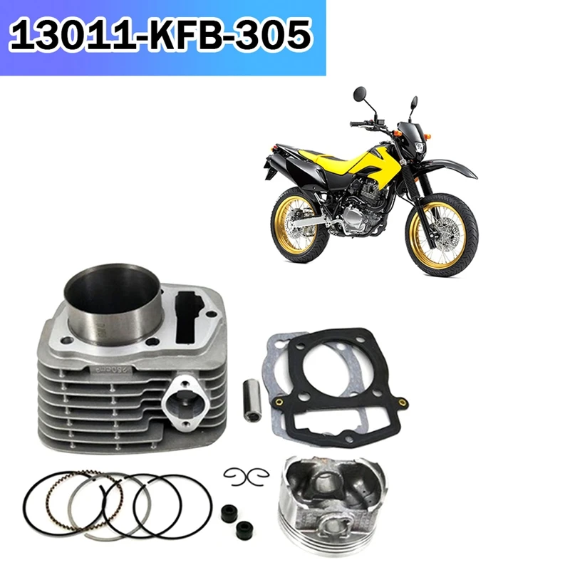 

Motorcycle Air Cylinder Block & Piston Kit & Head Gasket For Honda SL230 XR230 CRF230 FTR223 FTR230 13011-KFB-305 Accessories