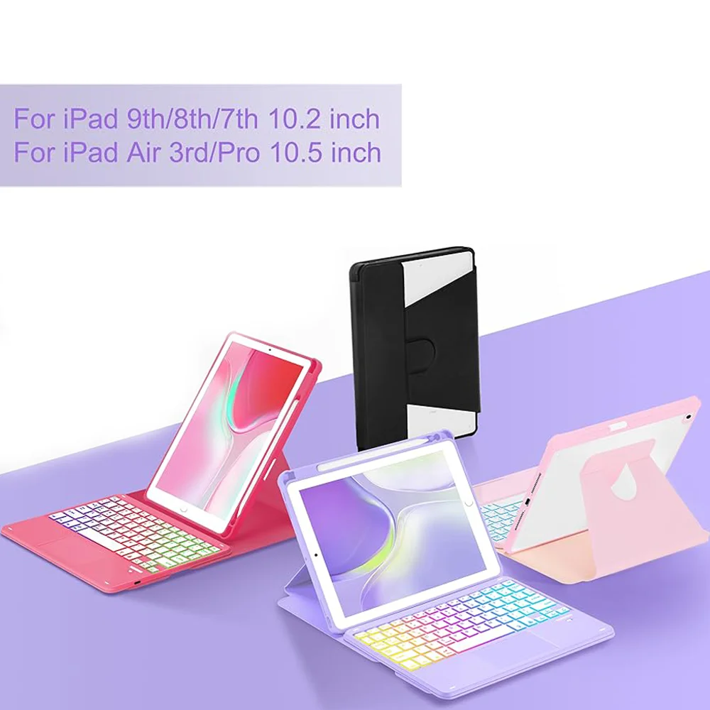 Wireless Detachable Keyboard and Trackpad with Mouse