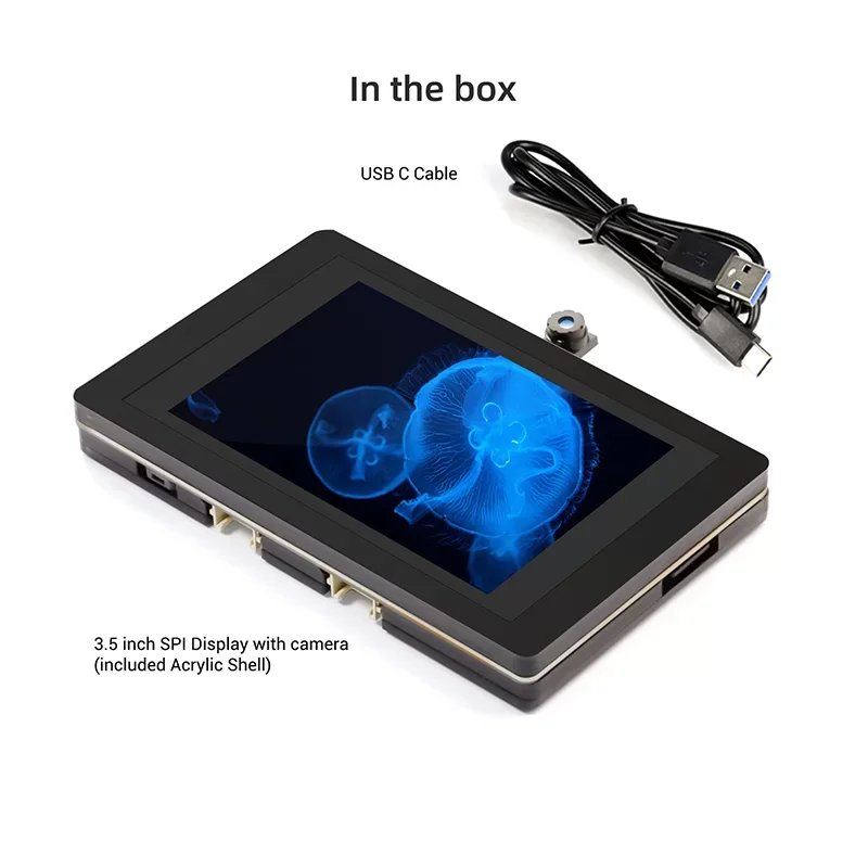 CrowPanel- ESP32 �͹̳�-3.5 ��ġ ���÷��� ���, LCD ������ ��ġ SPI ���� ȭ��, Arduino, Python, MircoPython RGB320 * 480