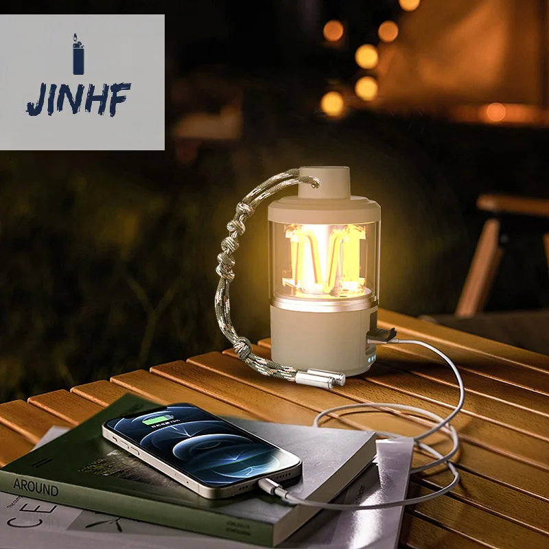 

Многофункциональный портативный фонарик для кемпинга, с зарядкой от USB