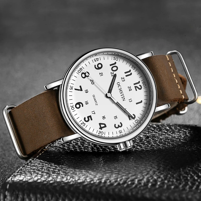Ochstin New 2024 Navigator Series Trendy and Fashionable Multi functional Quartz Movement Waterproof Watch Men's Quartz Watch