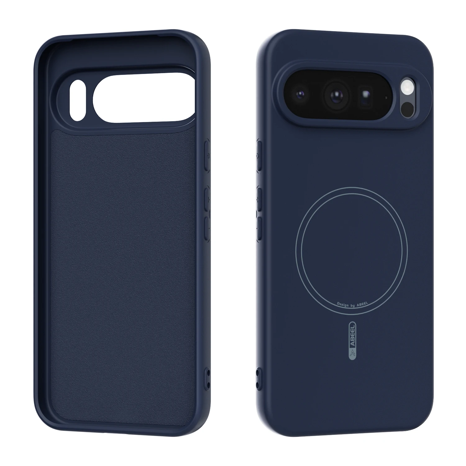 Liquid Silicone Magnetic Phone Case with Shockproof Bumper