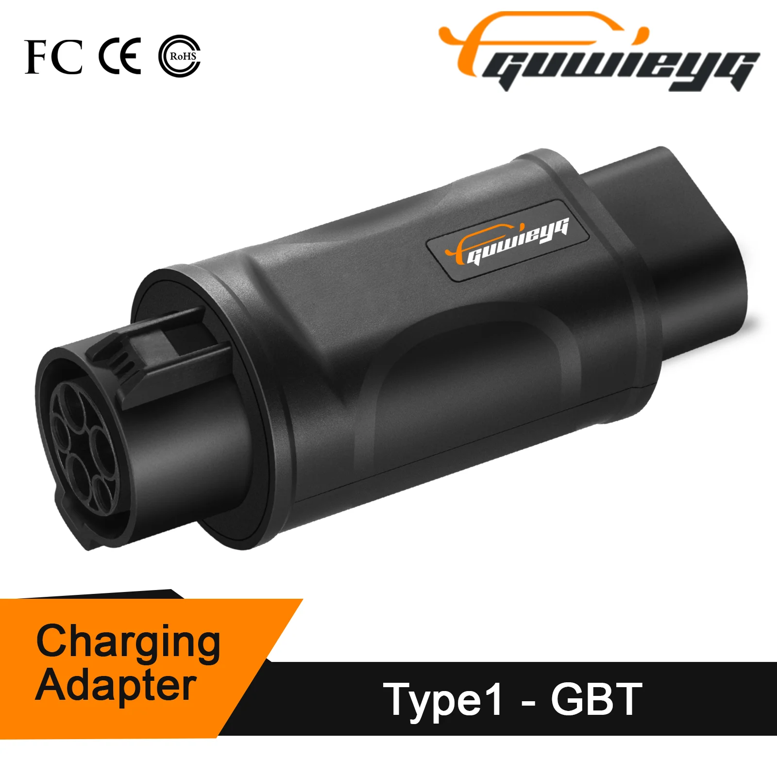 

GUWIEYG EV Charging Adaptor Type1 to GBT Adaptor 32A SAE J1772 to GBT EV Charger Adaptor