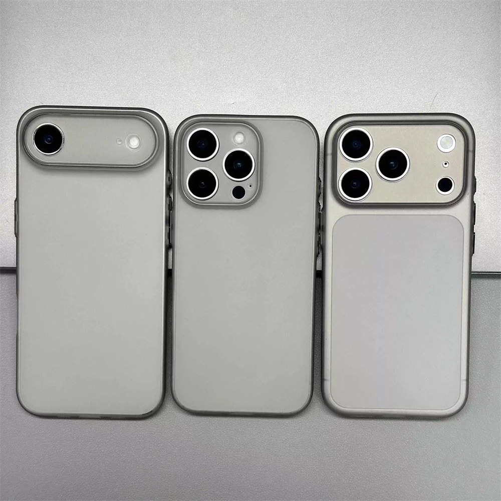 Ultra Thin Matte Translucent Soft TPU Case with Camera Protection