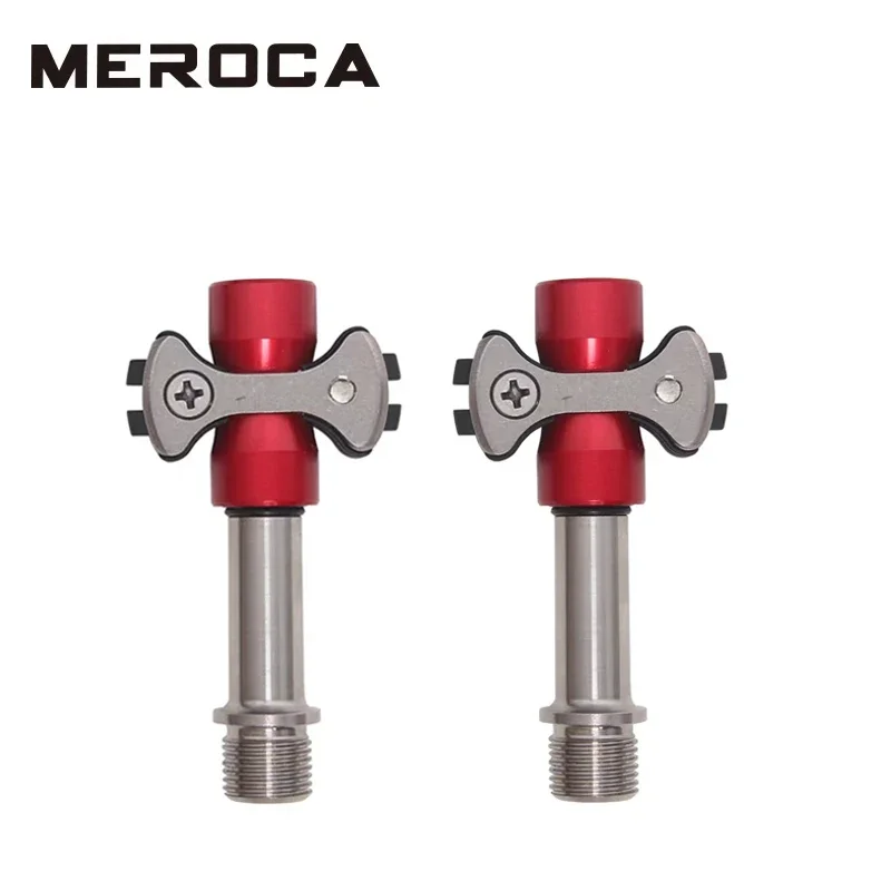 MEROCA Lollipop Road Bike 3 Sealed bearing Pedals Titanium/Steel shaft ...