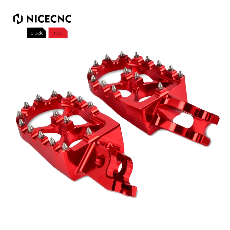

NICECNC для Honda CR125R CR250R 2002-2007 CRF150R CRF250R CRF450R CRF450X 2007-2020 57 мм широкоугольные подставки подножки педали