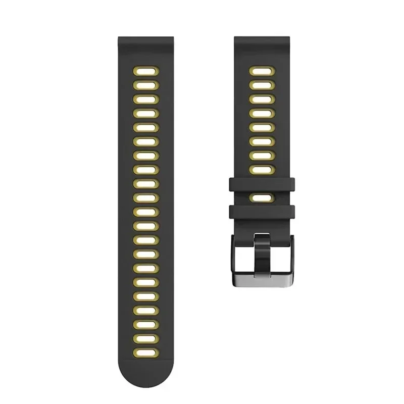 Durable Soft Silicone Sports Watch Strap - Comfortable Fit Bracelet Wristband