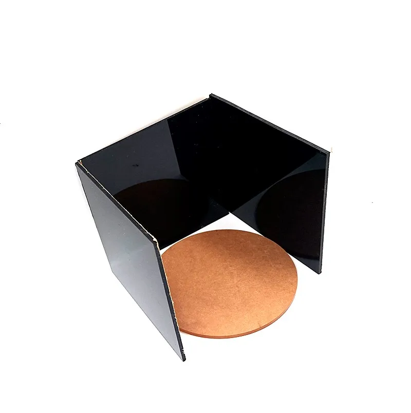 Plastic Acrylic Sheet Acrylic Board Glossy Pure Black Plexiglass 1mm 3mm 8mm Thickness 200*200mm