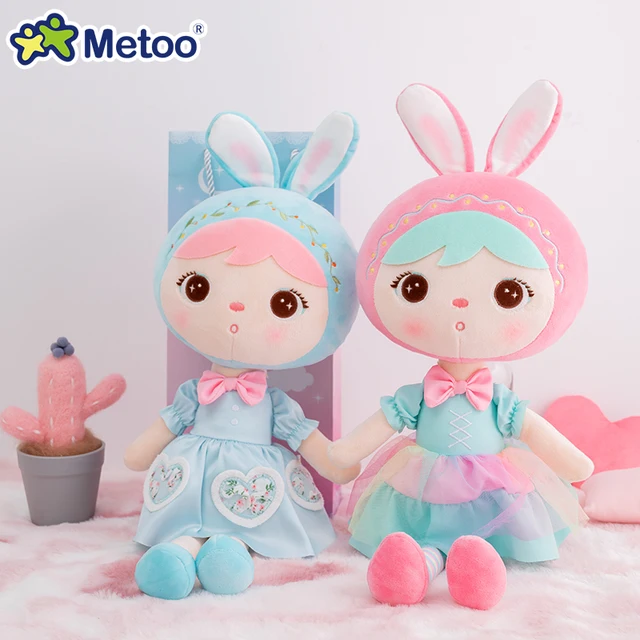 Original Metoo Dolls Plush Toys For Girls Baby Kawaii Beautiful Lolita Keppel Stuffed Animals For Kids Children