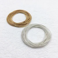 Hip Hop Style Metallic Color Unique Elastic Force Bracelet Fashion and Leisure Good for Parties Wear Elegant Gift Jewelry 1