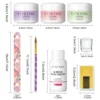 Coscelia Nail Starter Kit with 30ML Acrylic Liquid 3PCS Acrylic Powder for Quick Building Gel Polish Poly Nail Gel Extension 6