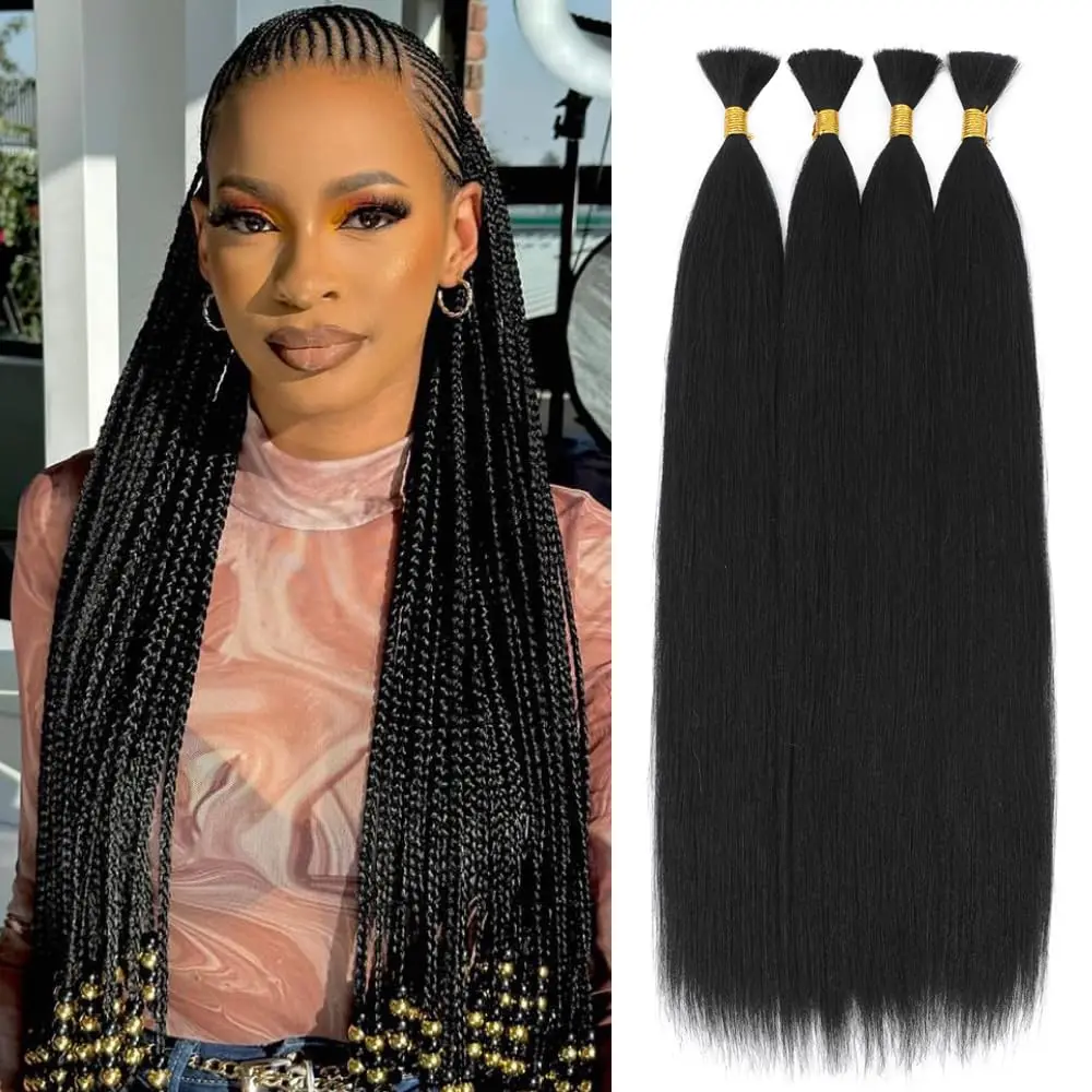 100% Human Hair Bulk Brown Natural Color Braiding Hair Bulk No Weft Raw Unprocessed Human Bulks Extension human hair extensions