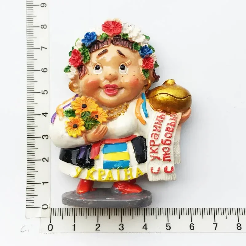 Matrioska Forma Russia 3D Frigo Magnete Turistico Souvenir Regalo Casa Cucina Decorazione Adesivo Magnetico Russia Frigorifero Magnet Collection