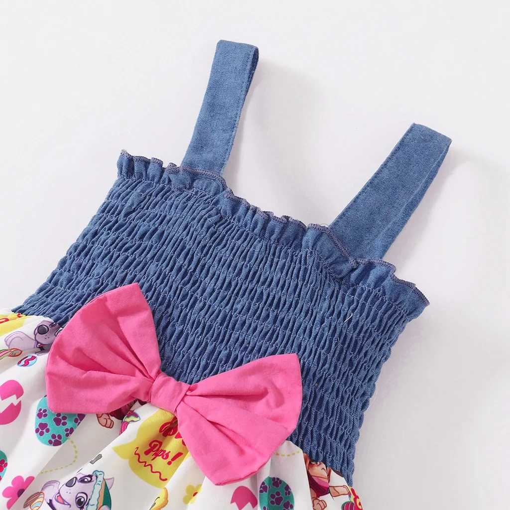 Girl's Pleated Easter Dress 2