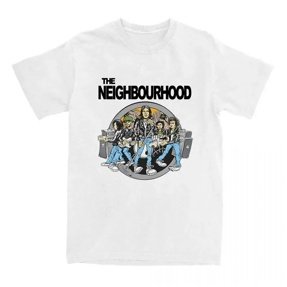 The Neighborhood NBHD Band Printing T-shirt Cotton High Quality Women/Men Tshirts Ropa Mujer Casual Short Sleeve Tee-shirt Male 6