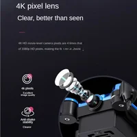 Dropshipping 360 Degree 4k High-definition Rotating Remote Control Folding Mini Drones Outdoor Aerial Photography Shooting UAV 2