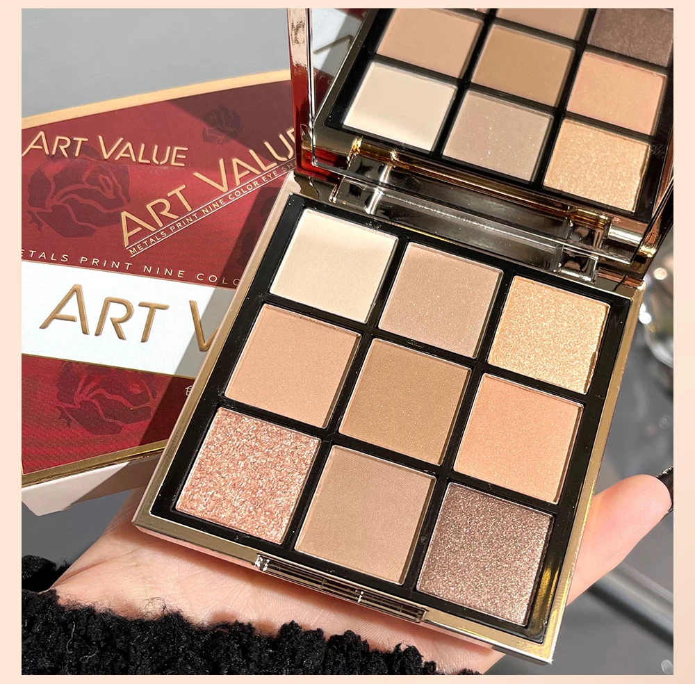 9 color eyeshadow palette