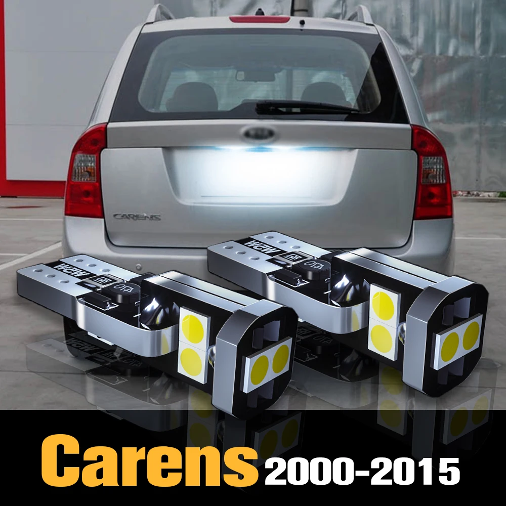 

2x Canbus LED License Plate Light Lamp Accessories For Kia Carens 1 2 3 4 2000-2015 2004 2006 2007 2008 2009 2010 2011 2012 2013