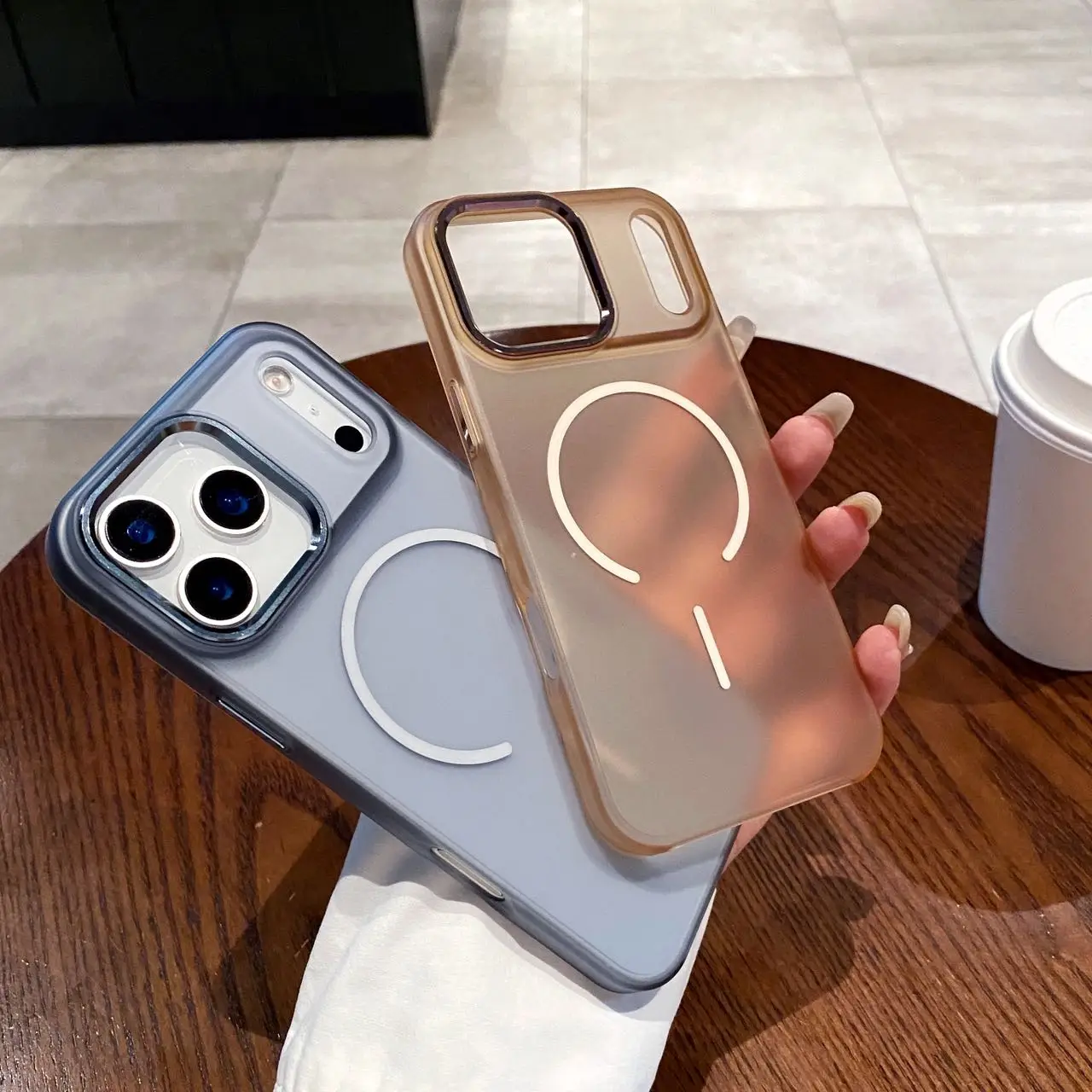 Sleek Business Man Premium Comfort Phone Case with Suction Magnet