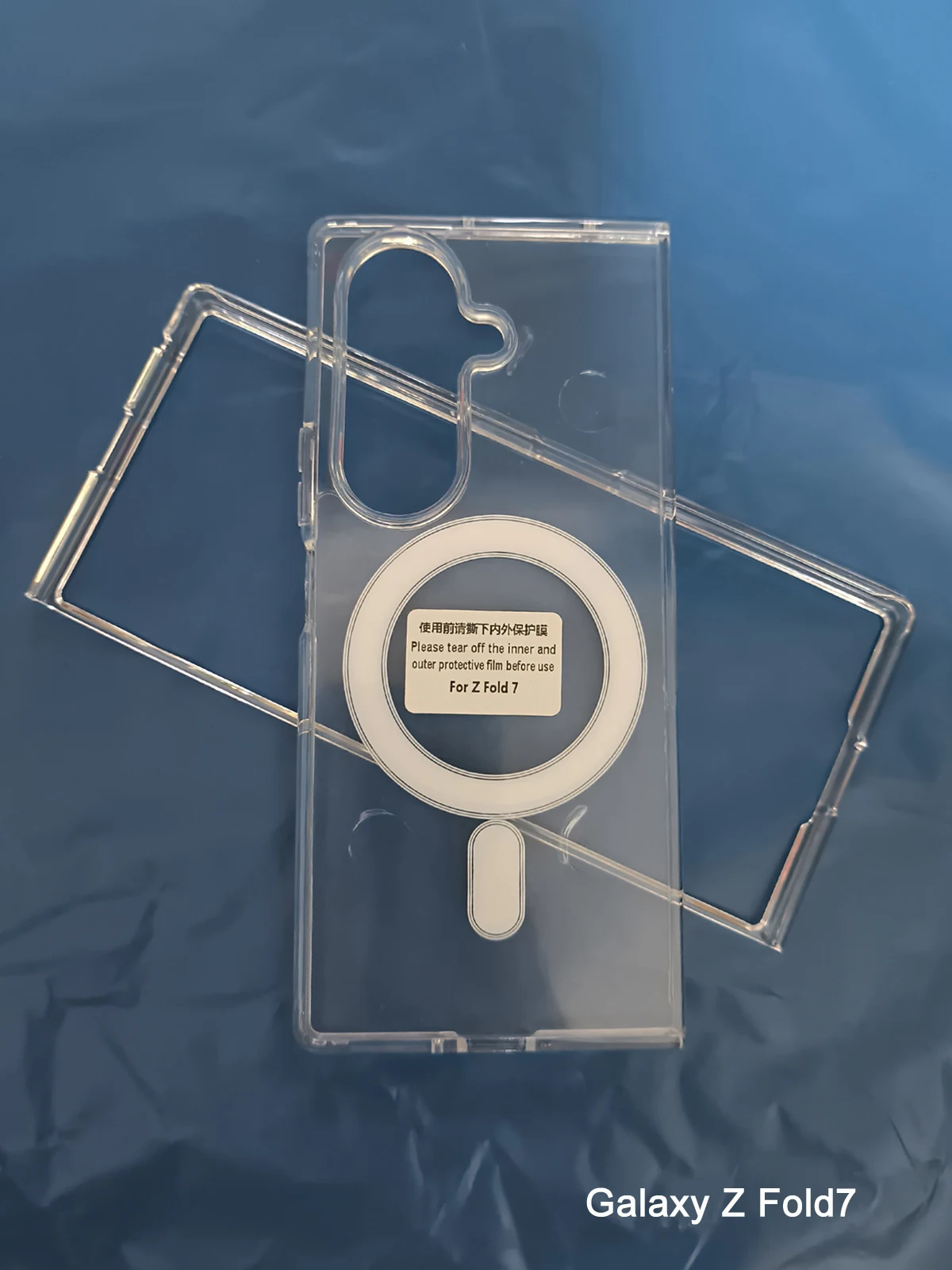 Transparent Shockproof MagSafe Wireless Charging Case