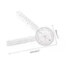 Portable Goniometer Medi cal Joint Ruler Calibrated Orthopedics Angle Rule Spinal Finger Angle Ruler Protractor 13-inch 6