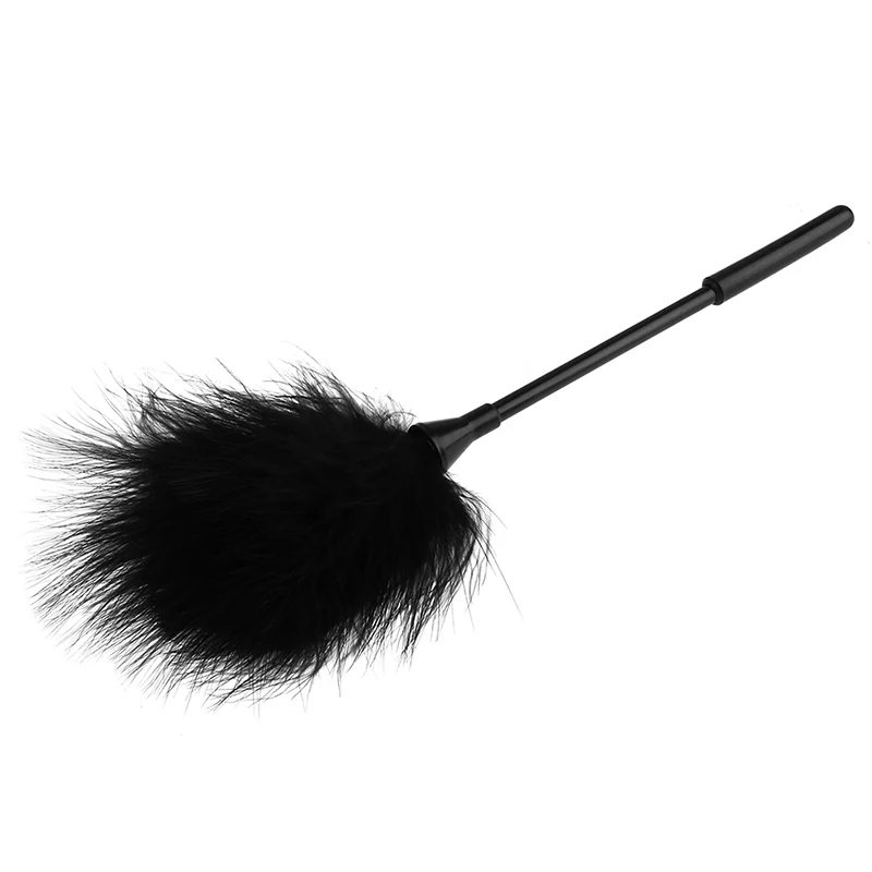 Bondage Slave Erotic BDSM SM For Couple Women Adult Game 26.5cm Flirt Whip Bird Feather Flogger Sex Toy Products