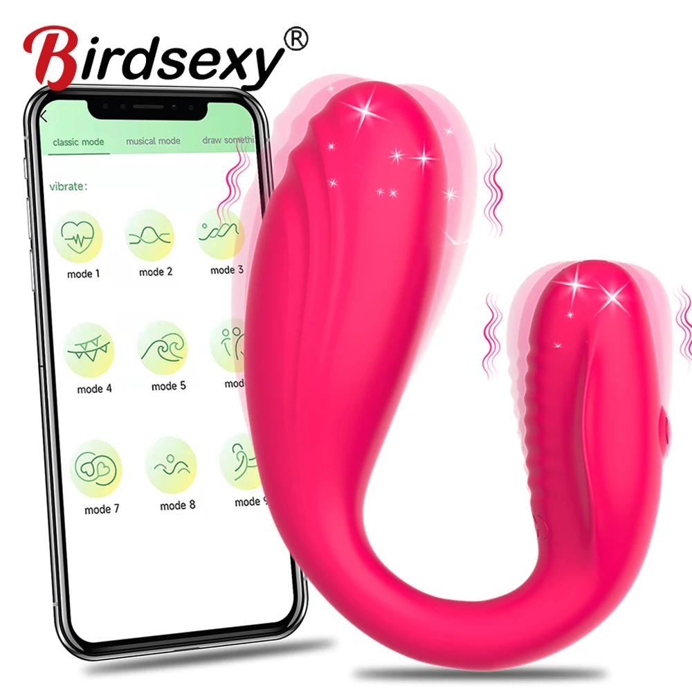 Wirelose Bluetooth-Vibrator mit APP-Steuerung – leise, weich & diskret für  Frauen (Adult)!
