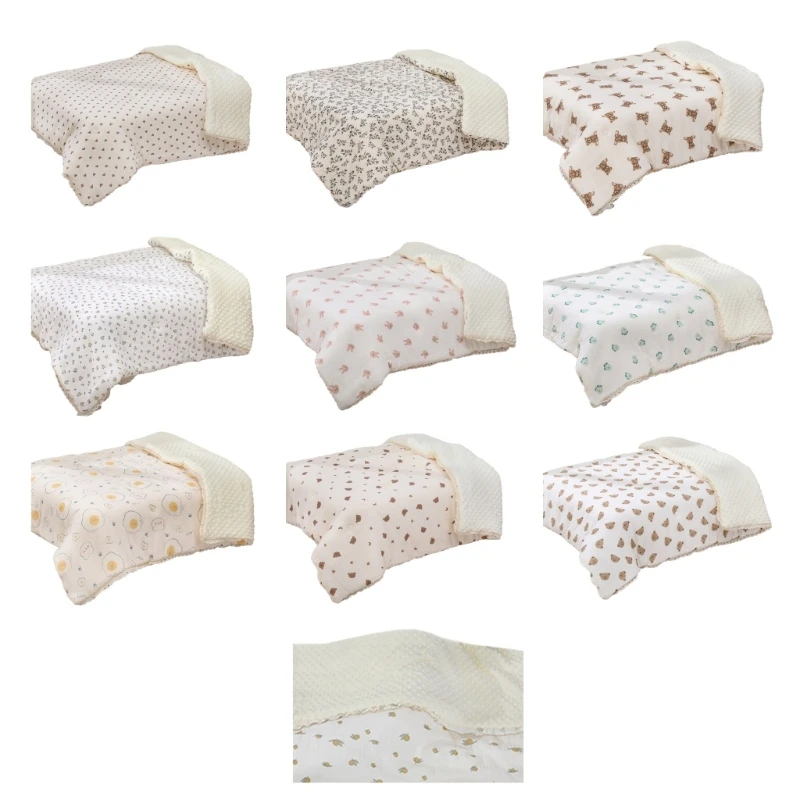 

Portable Baby Dot Blanket Versatile Baby Dot Quilts Promotes Restful Sleeping