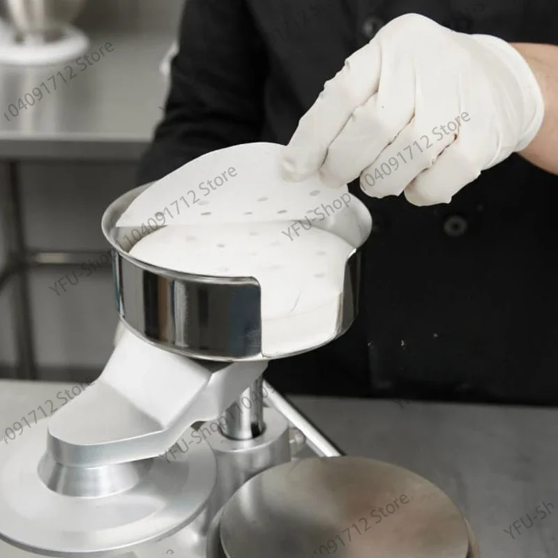 Hamburger Press Stainless Steel Manual Round Meat Shaping Kitchen Machine Commercial Home Forming Burger Patty Maker