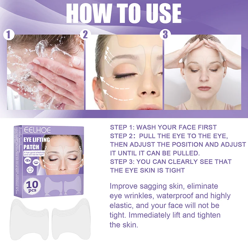 Powerful Lifting Eye Patch Collagen Anti Aging Dilute Dark Circles Lift And Tighten Skin Care Patches Korean