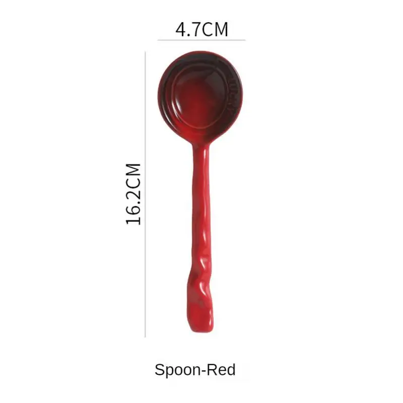 Ceramic Spoon Small Household Cutlery