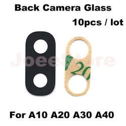 10 - Pack Premium Back Camera Glass Lens with Adhesive (10x For A10 20 30 40)