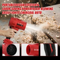 M-WALK Pistolet souffleur d'air Puissant Électrique sans brosse turbo Jet Fan Pistolet à air Sèche-linge De voiture Outils De Soufflage de poussière de Neige Pour Broche de batterie Milwaukee 18V 3