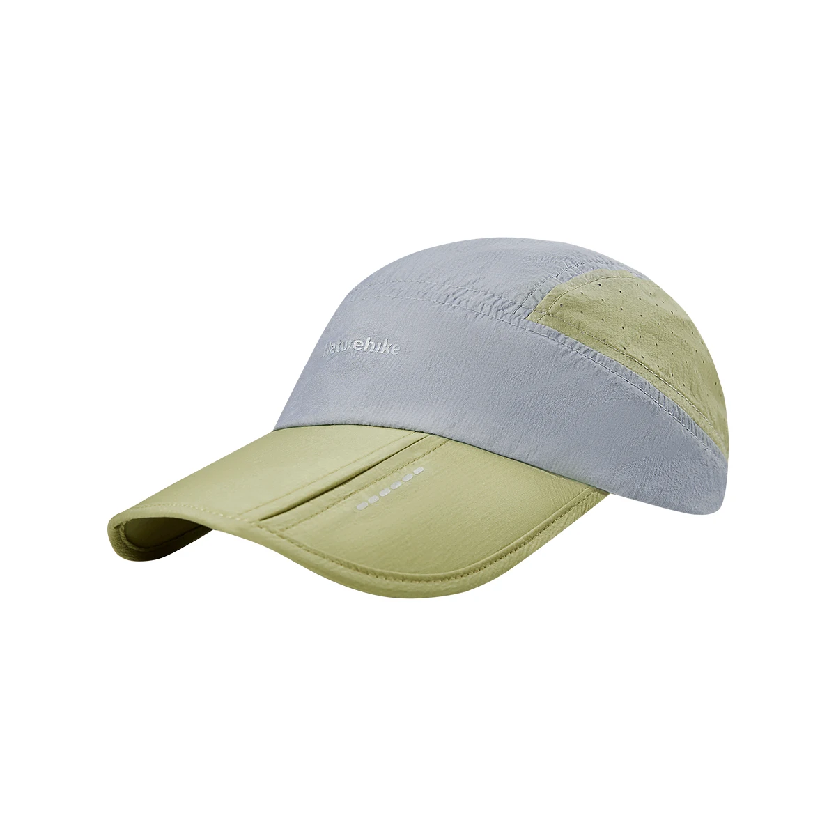 Naturehike Collapsible Brim Riding Sunscreen Hat Vent Design Duck Caps Breathable Ice Tennis Cap Travel Running Hat UPF50+ 24g