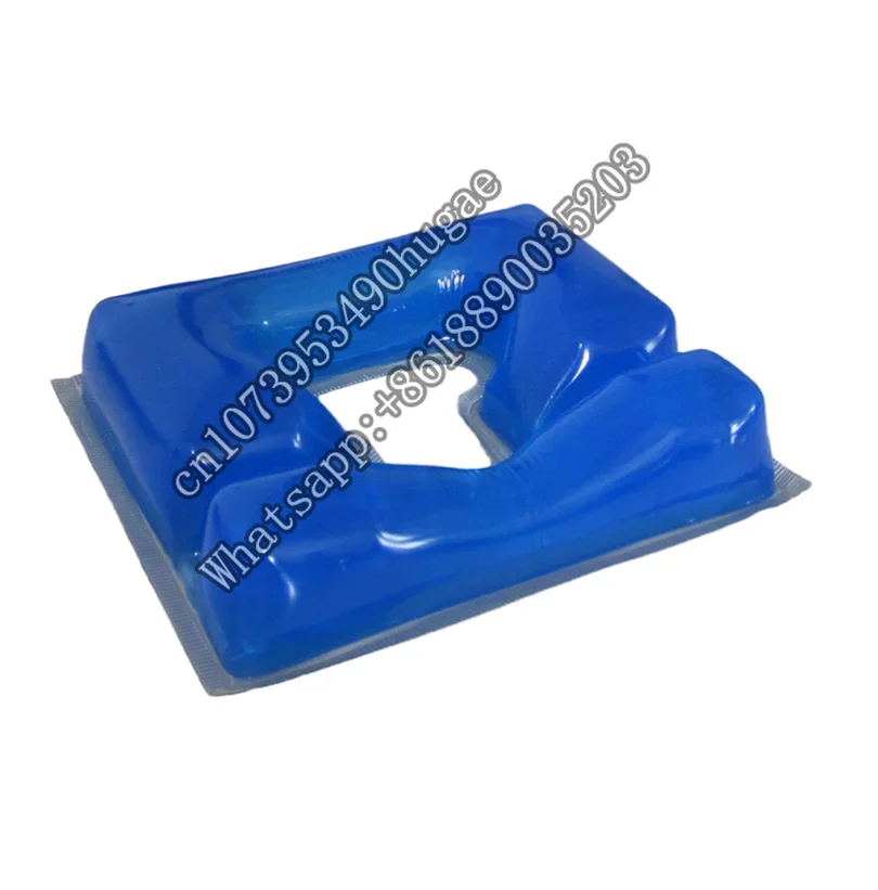 

Medical surgery positioning gel pad prone headrestwith mirror