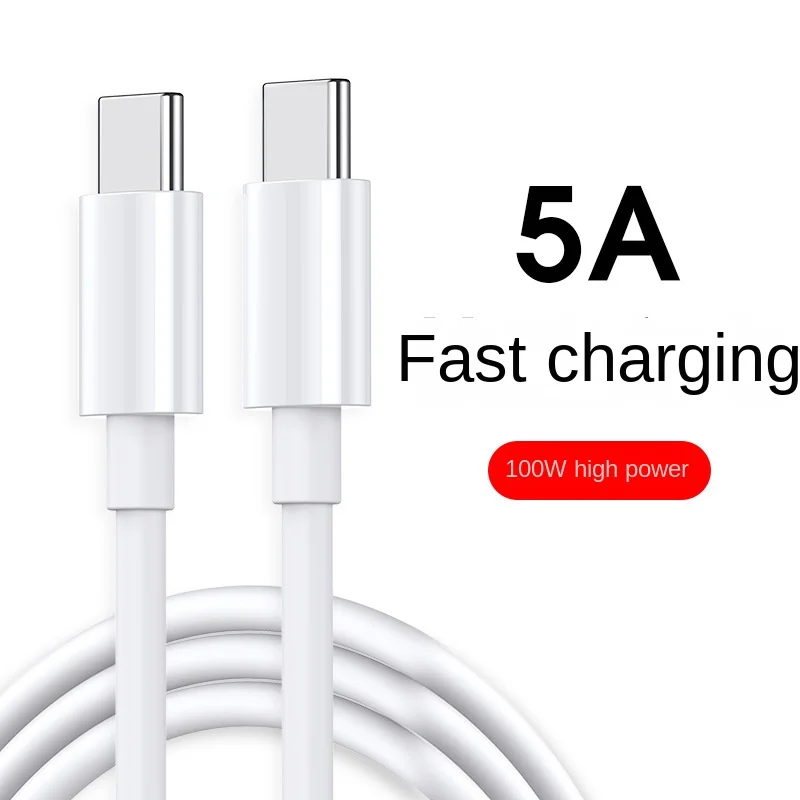 

Fast Charging Cable for Macbook Pro Samsung Xiaomi Charger PD QC3.0 FCP 3A/60W 5A/100W USB Type C To USB C Cable Data Cord