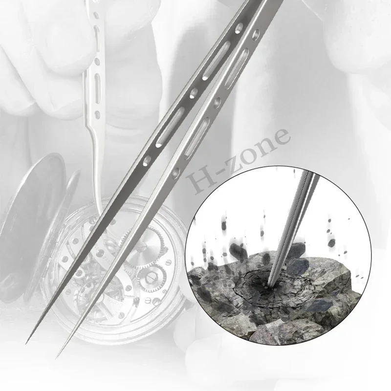 Precision Tweezers, Phone Repair Tweezers MECHANIC GAN 15 G-11 mobile phone repair fingerprint flying wire anti-magnetic tweezers fine tip clip precision components
