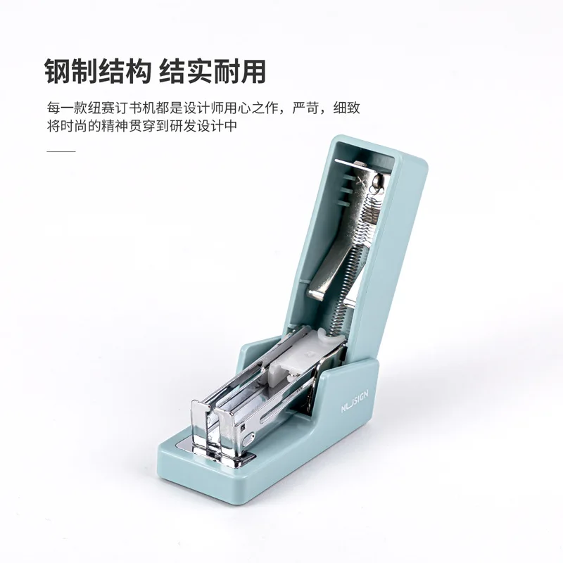 Mini Stapler Set with 640 Staples 24/6 & 26/6 Push Stapler Mini Stapler Set