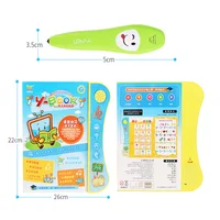 Smart Talking Book Kids Toys English Arabic Learning Machine Electronic Sound Early Learning Books for Kids  Preschool Best Gift 2