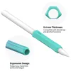 Pen Grip Non-Slip Protective Cover Suitable For Apple Pencil 3 2 1 USB-C Silicone Easy to Hold the Pen Grip Protective Cover 5
