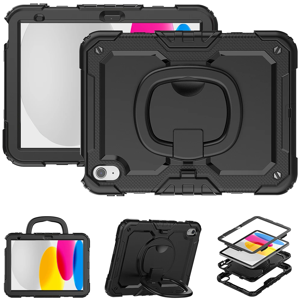 

Складная ручная Подставка для iPad 10 10,9 2022 Air 5 4 Pro 11 Air 3 2 Pro 10,5, сверхмощный для iPAD 9,7 Mini 6 5 12,9