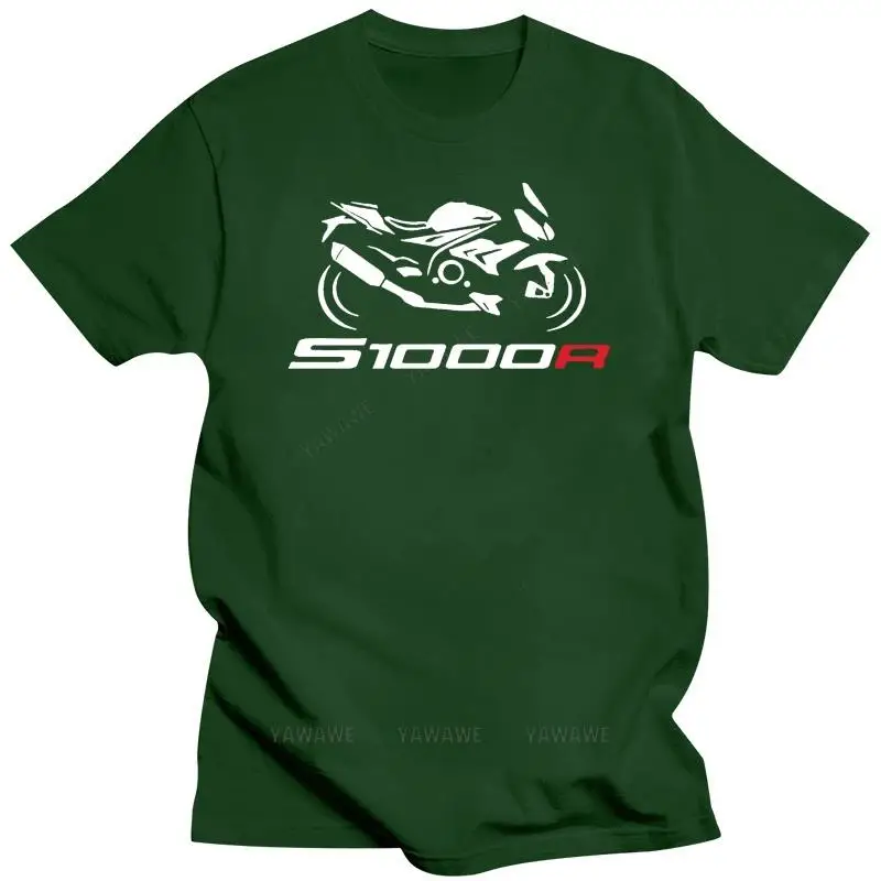Motorcycle graphic tee army green